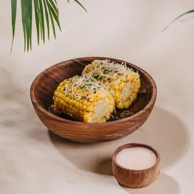 Кукуруза с соусом Баффало